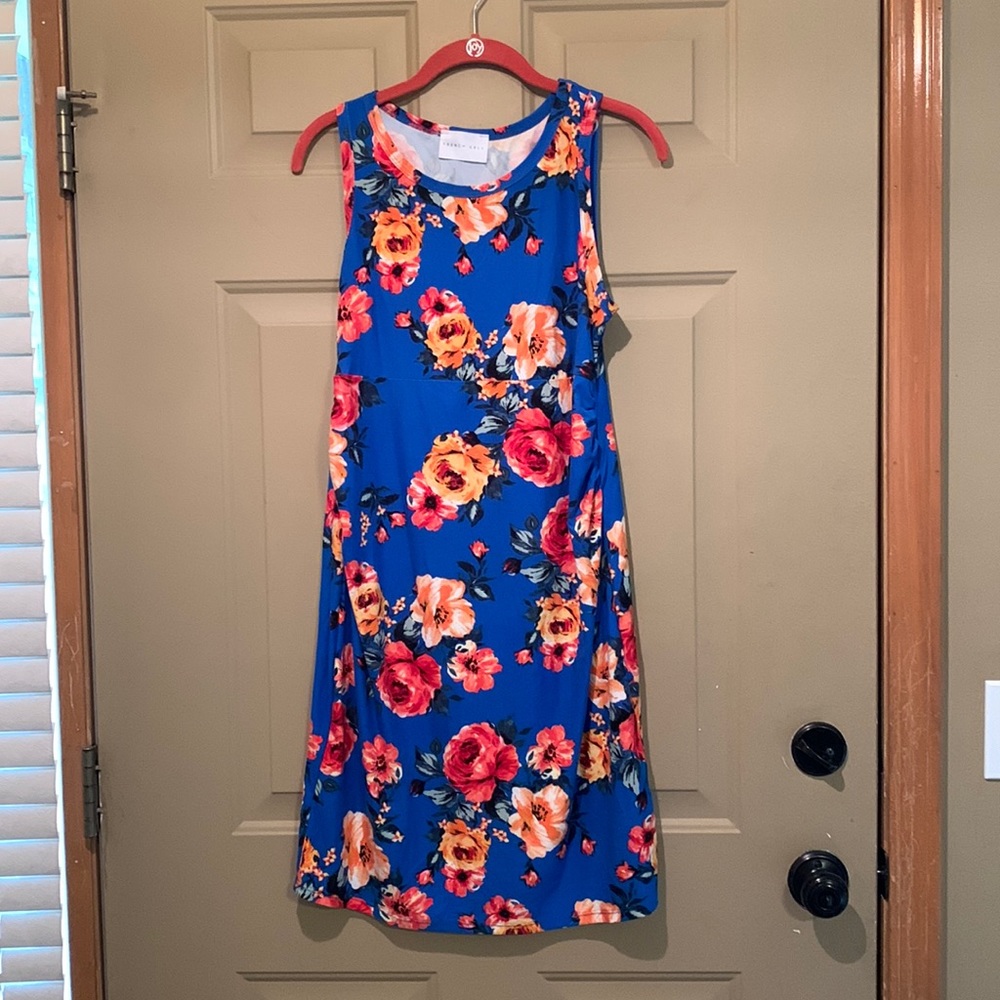 French Grey Tank dress - MATERNITY